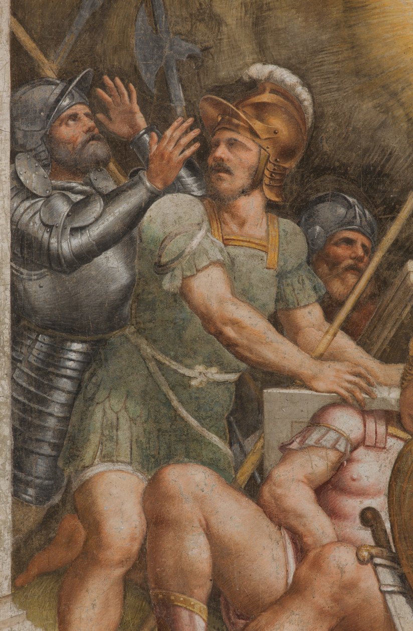 Counterfaccata, Bernardino Gatti, Diriliş 1529, Detay by Bernardino Gatti
