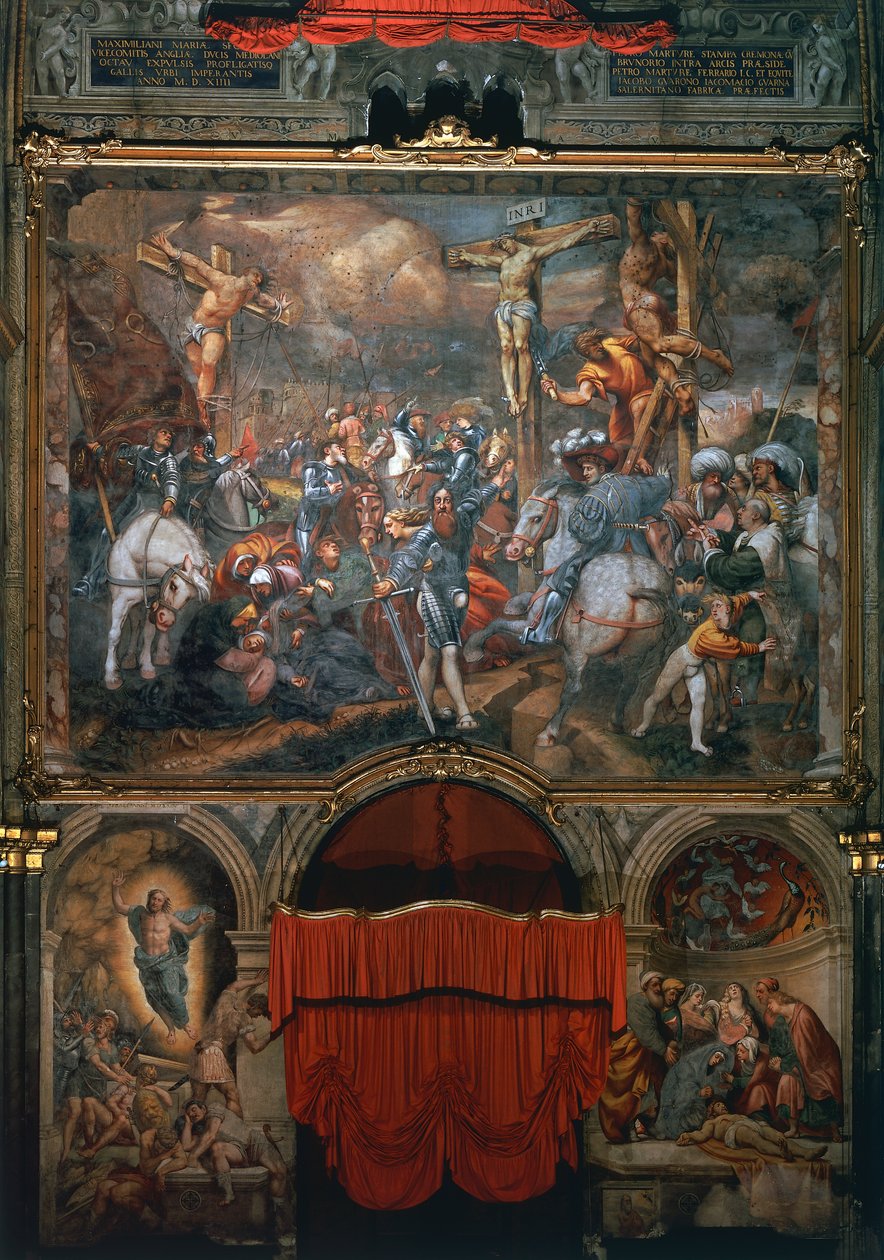 Çarmıha Germe ve Biriktirme by Bernardino Gatti