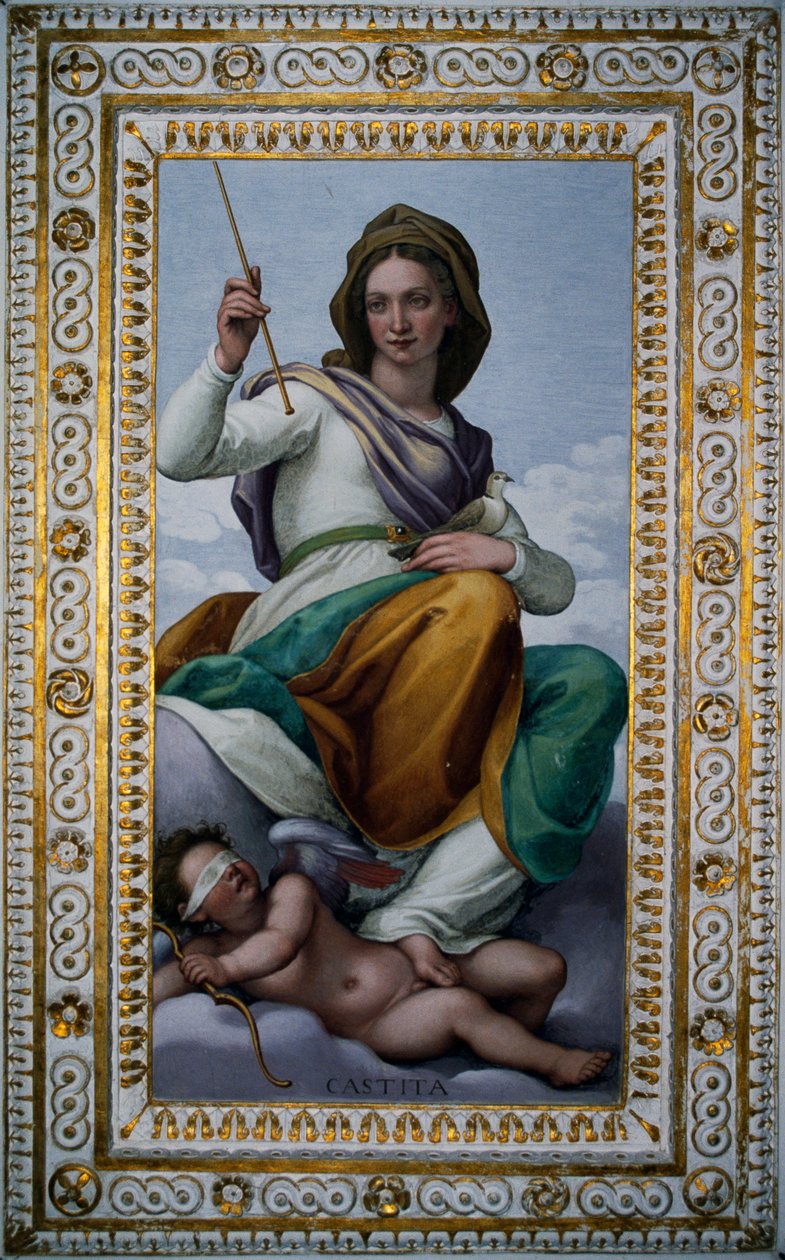 Aşk tanrısı Bernardino Barbatelli (Pocetti olarak bilinir) by Bernardino Barbatelli Poccetti