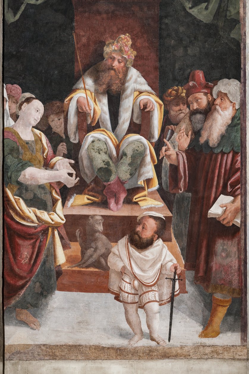 Aziz Catherine Şehitliği Detayı (fresk) by Bernardino Lanino