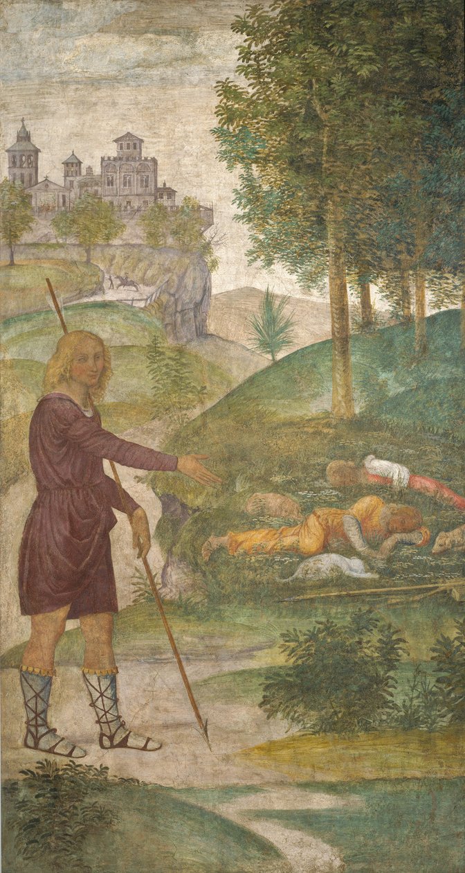 Cephalus ve Periler by Bernardino Luini