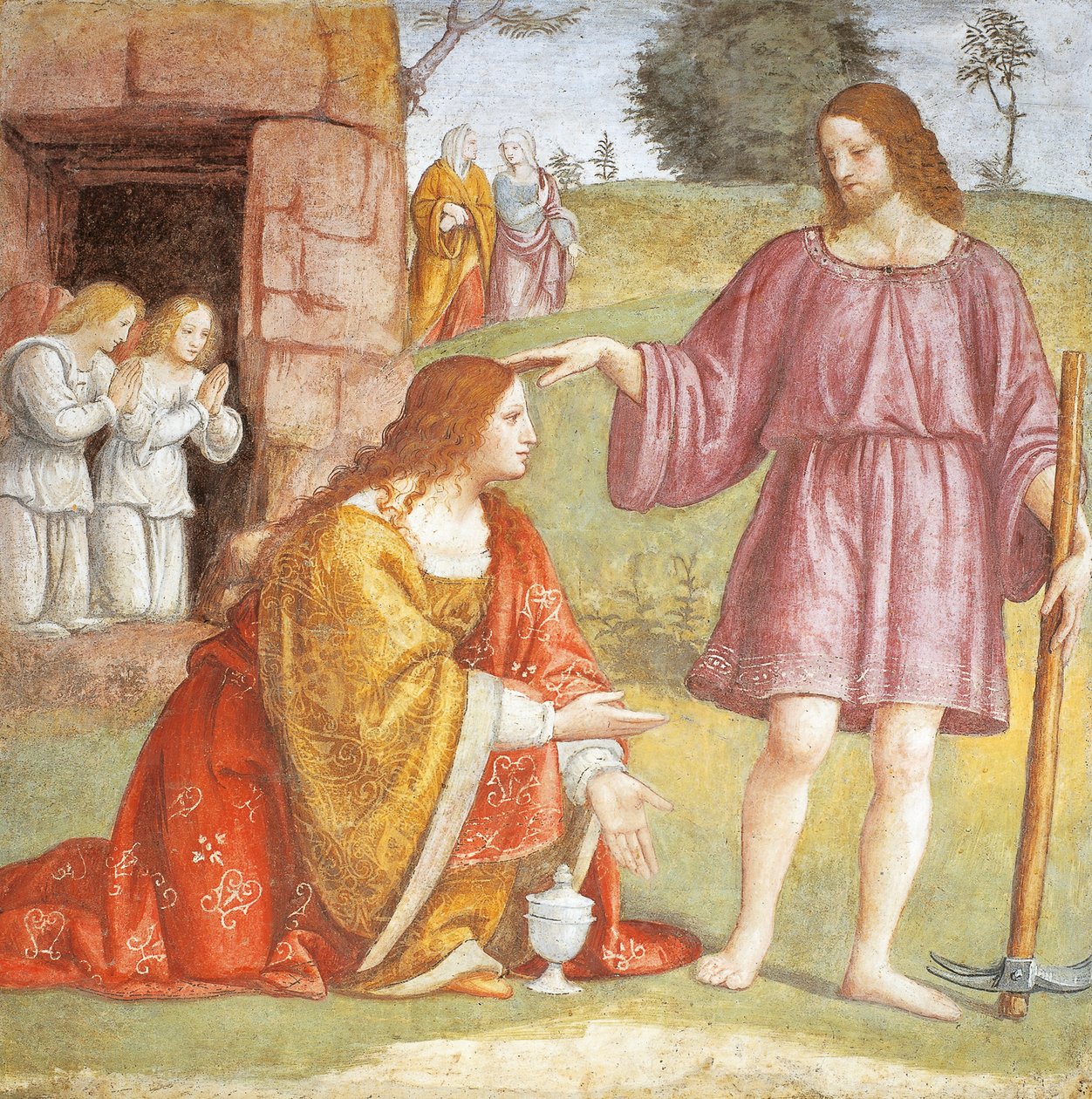İtalya, Milano, Saint Maurice al Monastero Maggiore Kilisesi, İsa Mecdelli Meryem