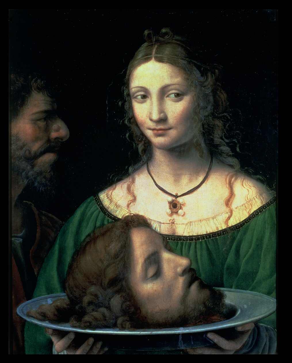 Vaftizci Yahya'nın Başlı Salome, c.1525-30 (panel) by Bernardino Luini