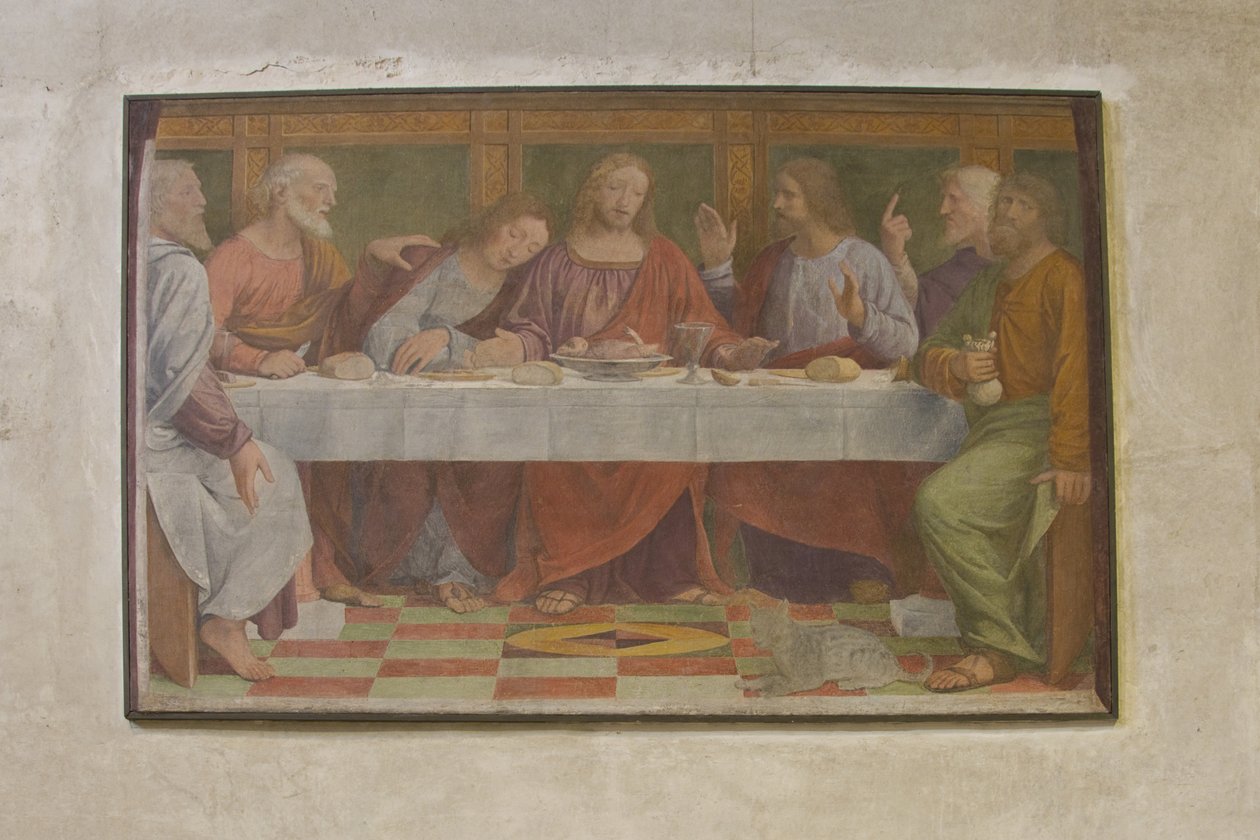 Son Akşam Yemeği by Bernardino Luini