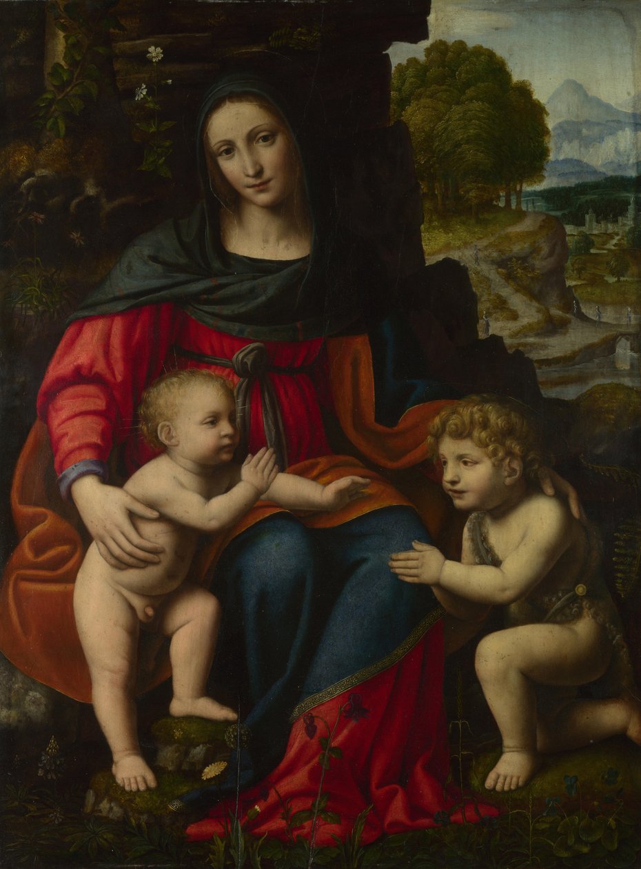 Aziz John ile Bakire ve Çocuk, 1510