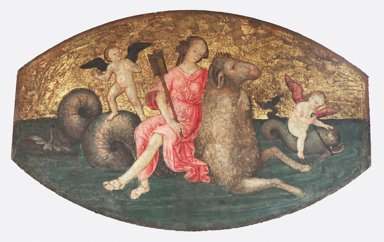 Helle on a Ram, ca. 1509. by Bernardino Pinturicchio