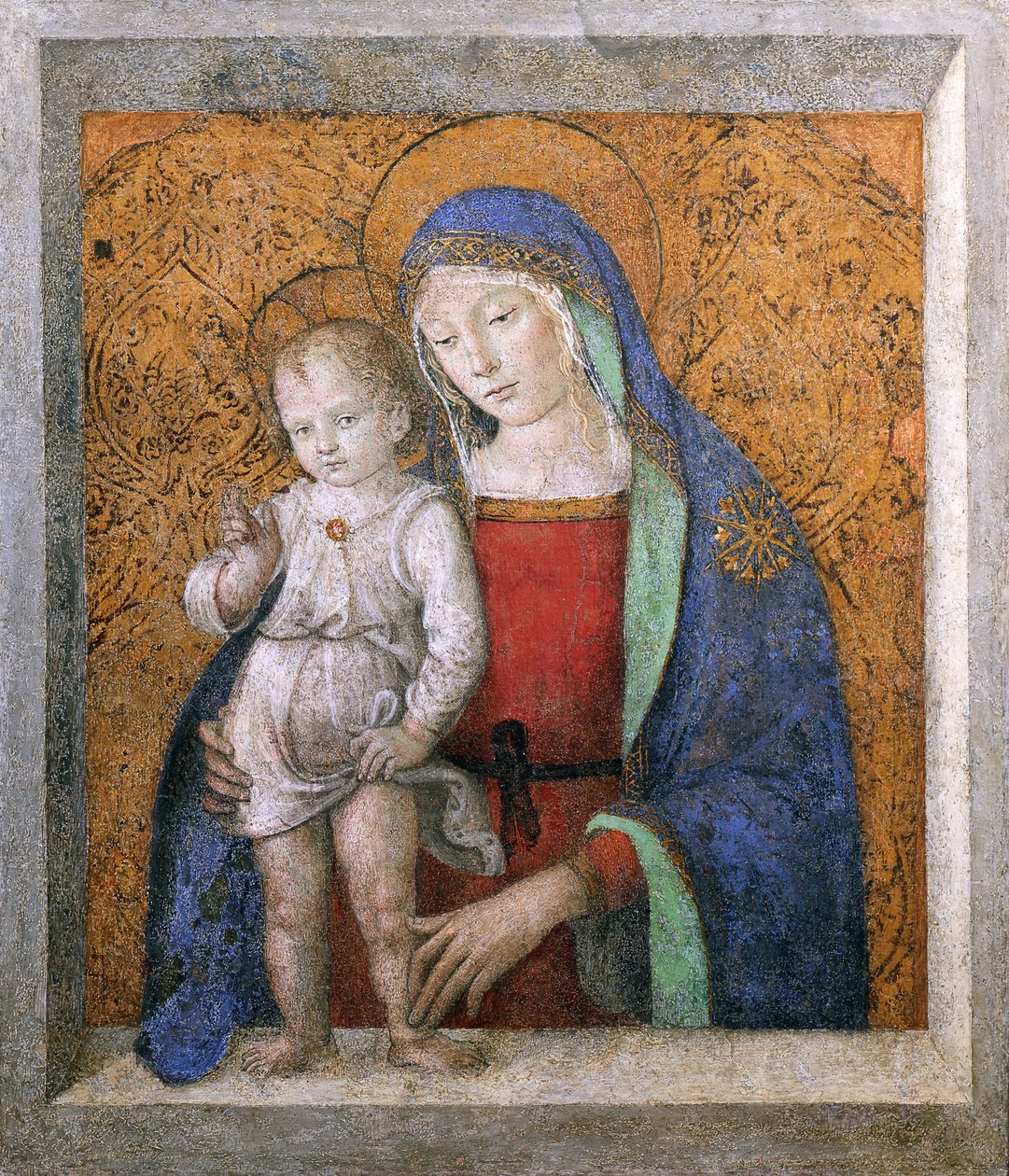 Pencere Pervazının Madonna