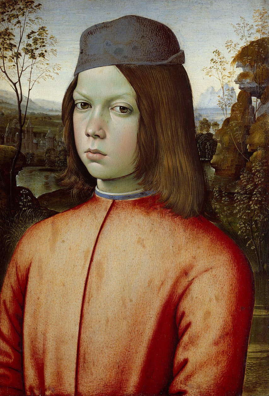 Bir Çocuğun Portresi, c1500 by Bernardino Pinturicchio