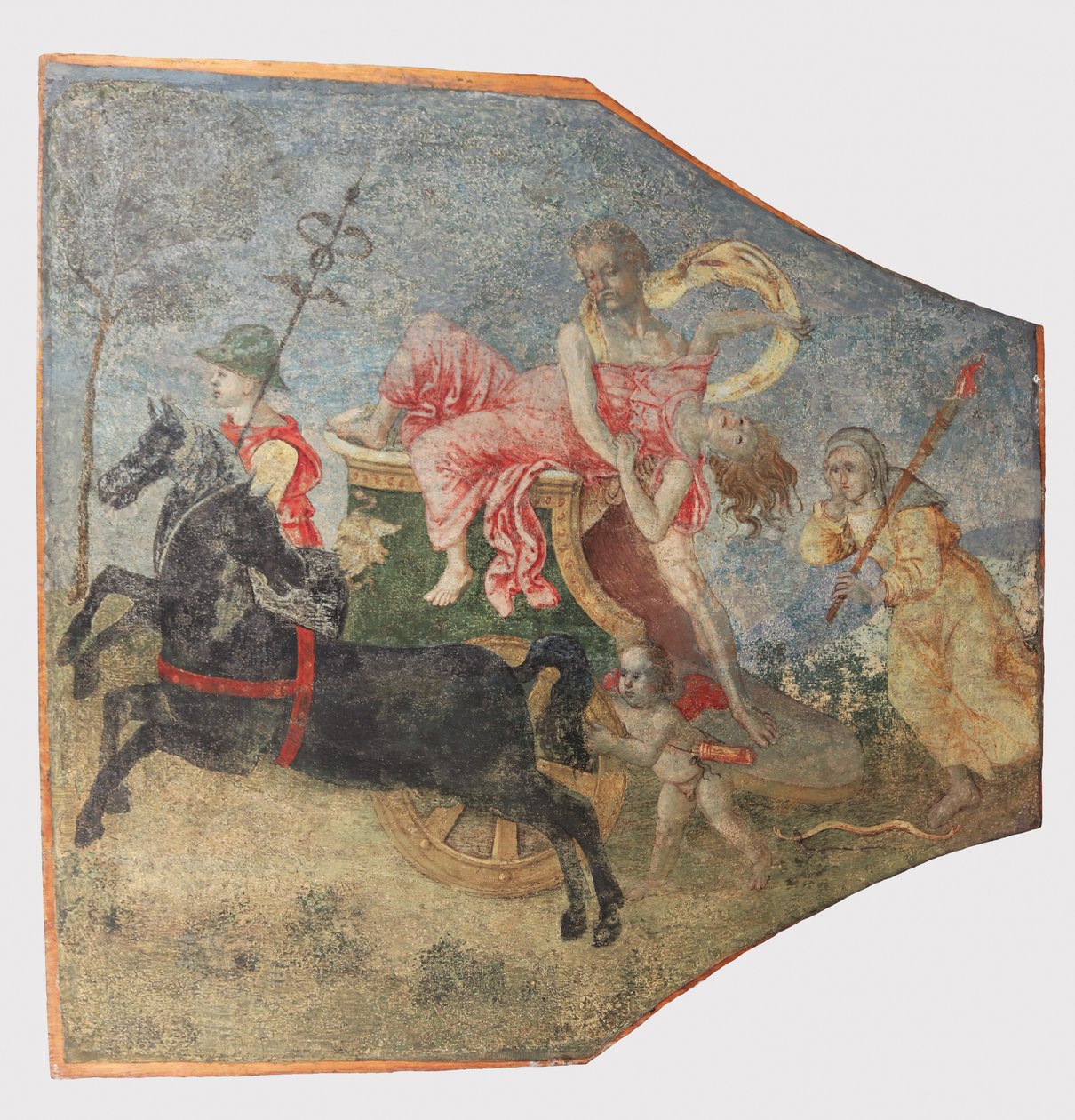 Proserpine Tecavüz, ca. 1509. by Bernardino Pinturicchio
