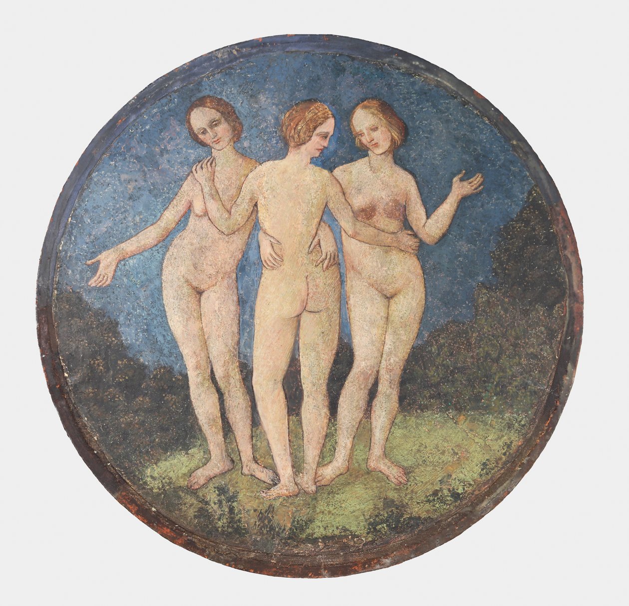 Üç Güzeller, ca. 1509. by Bernardino Pinturicchio