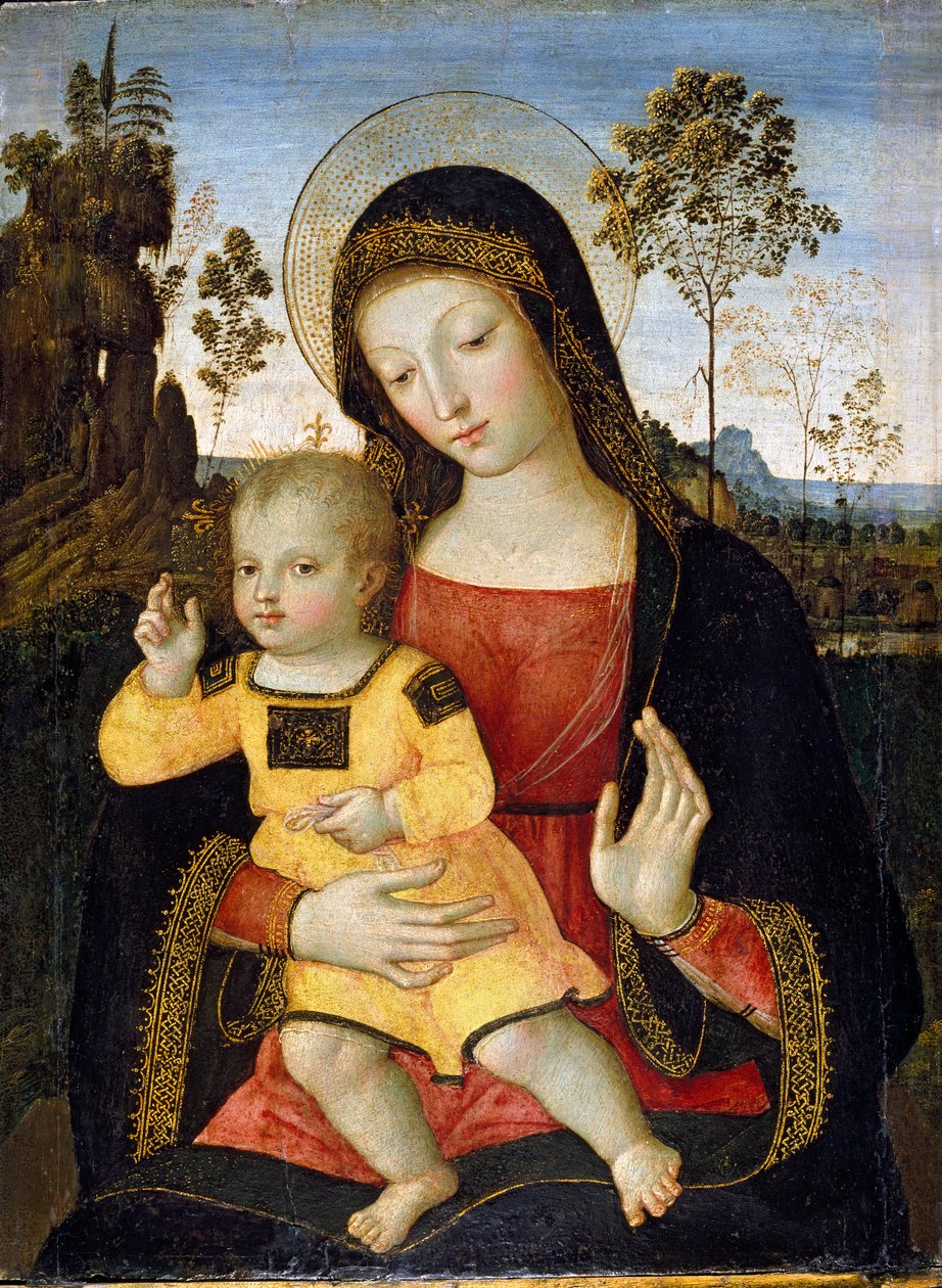 Bakire ve Çocuk, 1470