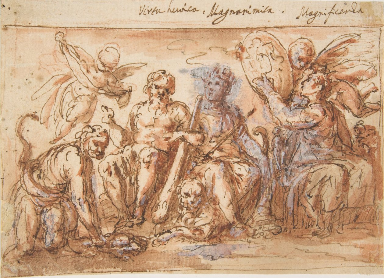 Alegorik Figürler: Kuvvet, Hydra