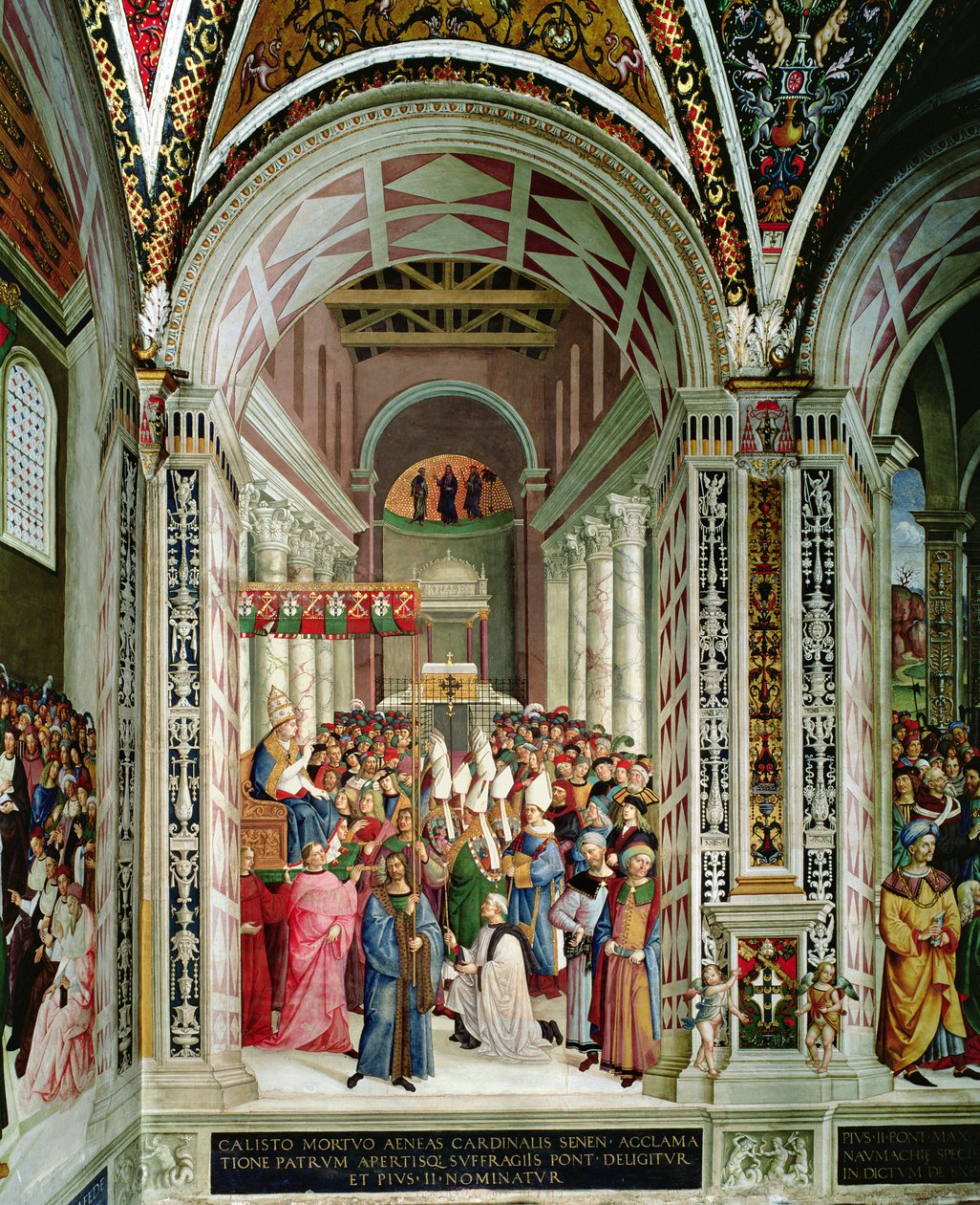 Aeneas Sylvius Piccolomini (1405-64), II. Pius Adıyla Seçilmiş Papa, Aziz Petrus