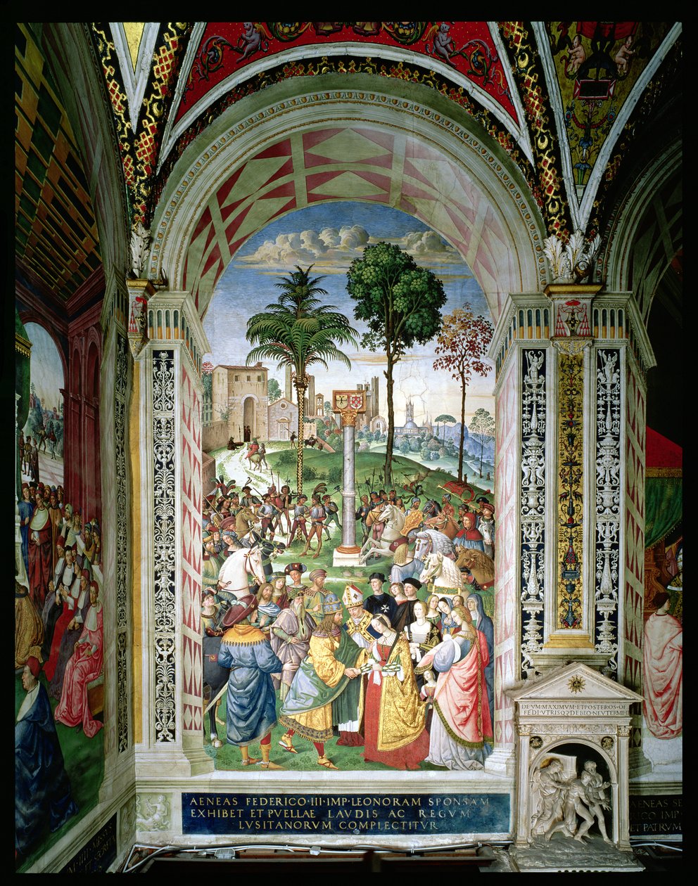 Aeneas Sylvius Piccolomini (1405-64) Aragonlu Eleonora