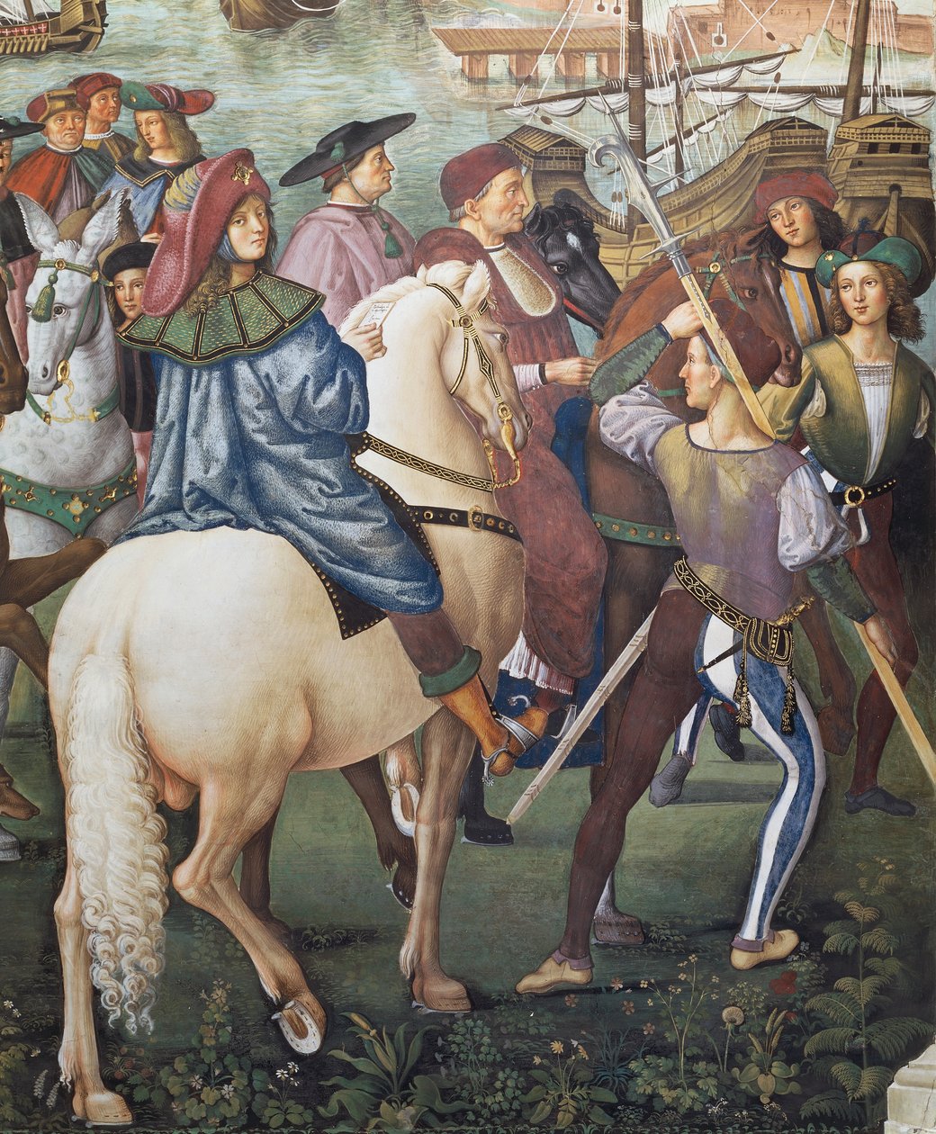 Enea Silvio Piccolomini, Ferrara Piskoposu sekreteri sıfatıyla Basel