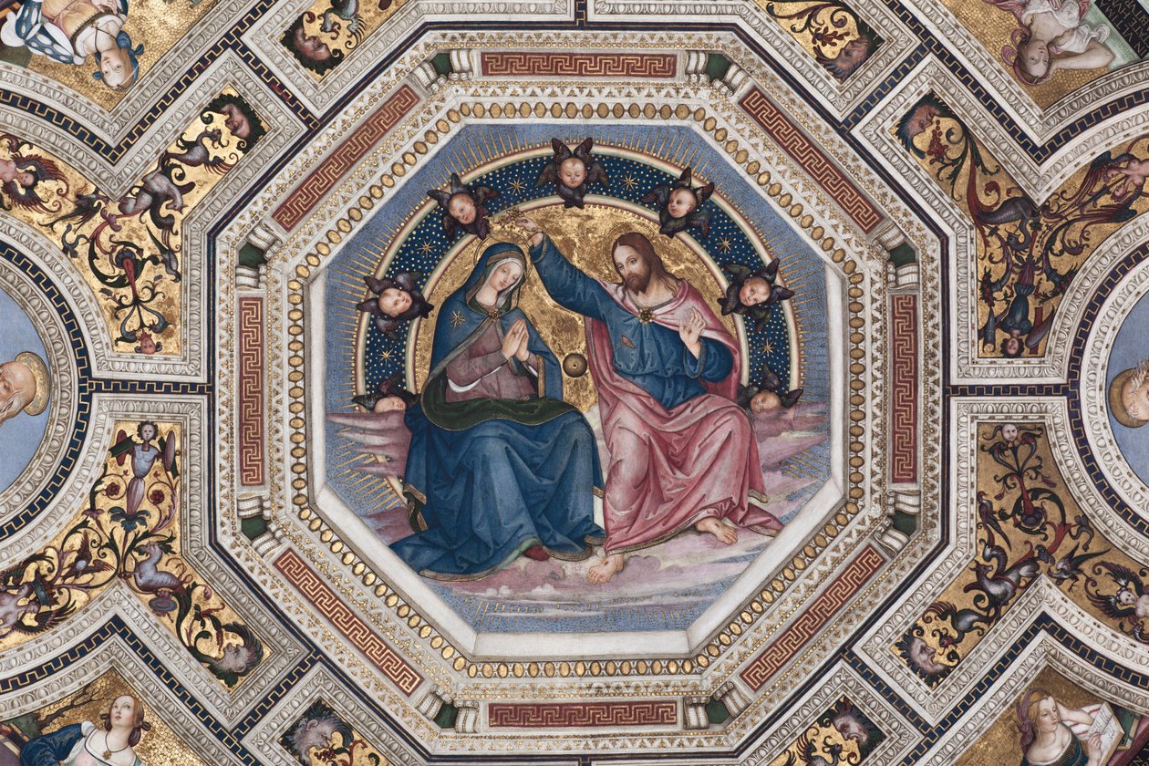 Pinturicchio (Bernardino di Betto) (1454-1513) - 1508-1510 Santa Maria del Popolo Bazilikası (Santa Maria del Popolo Kilisesi), Roma by Bernardino di Betto Pinturicchio
