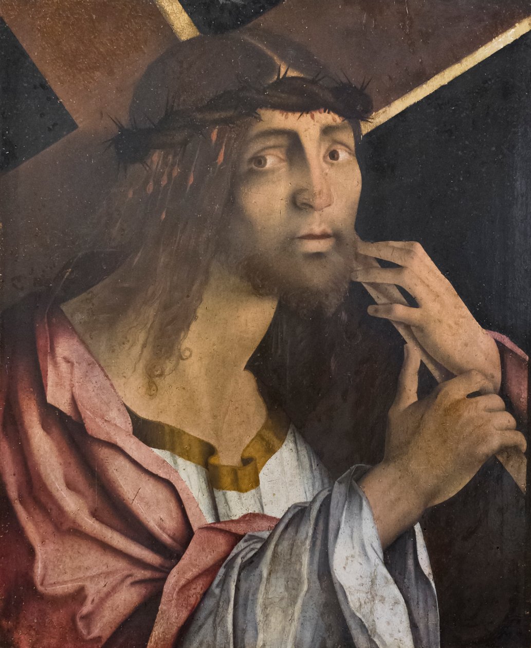 Haçı taşıyan İsa, 15. yüzyılın sonu by Bernardino di Bosio Zaganelli