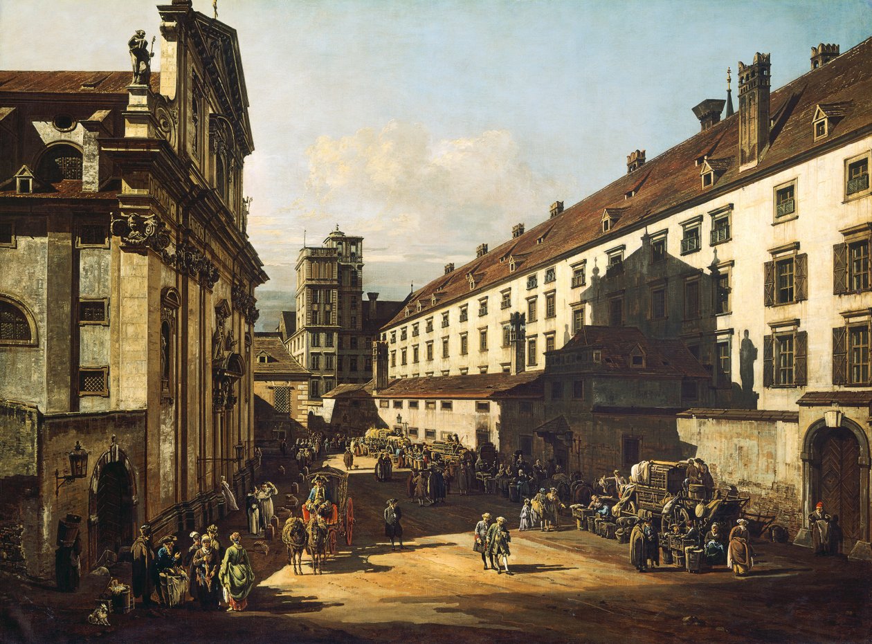 Viyana, Dominik Kilisesi by Bernardo Bellotto
