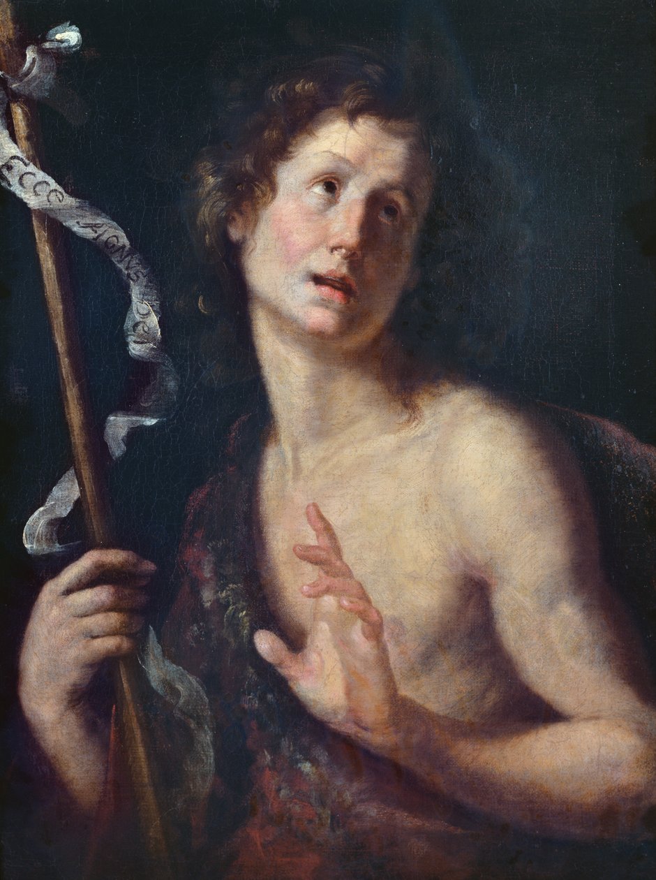 Vaftizci Yahya by Bernardo Strozzi