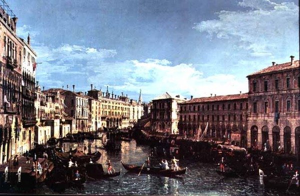 Büyük Kanal, Venedik, Güneye Rialto Köprüsü