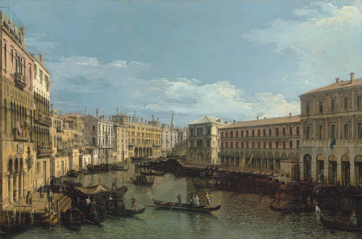 Rialto Köprüsü ile Ca