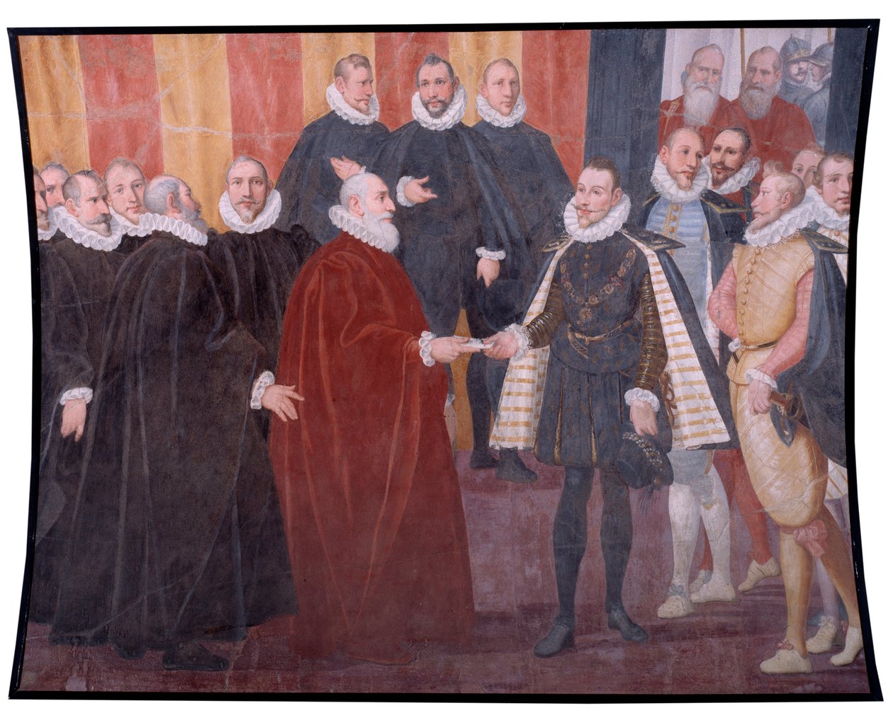 Ceneviz doge Giacomo Durazzo Grimaldi ve Avusturyalı John