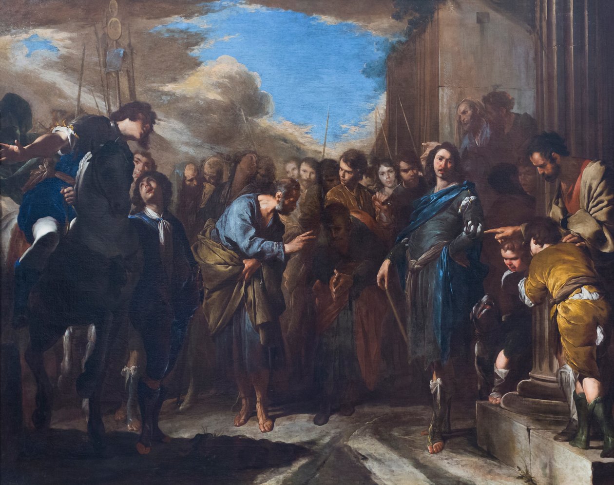 St. Peter ve St. paul by Bernardo Cavallino