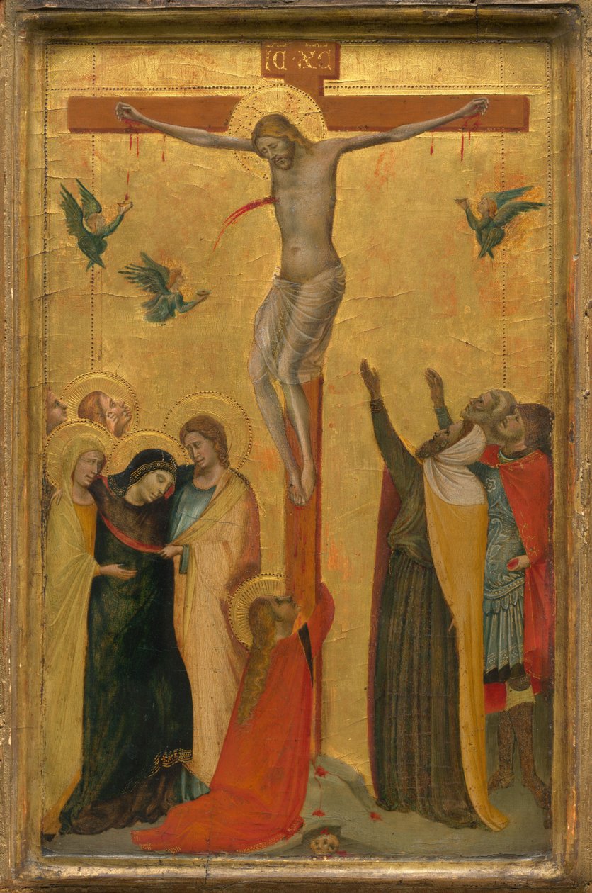 Çarmıha Gerilme, c. 13201325. by Bernardo Daddi