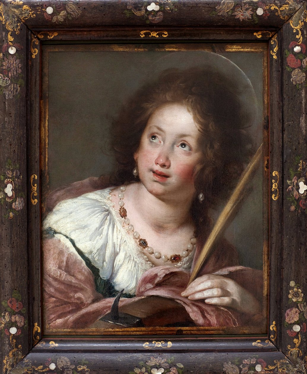 İskenderiyeli Aziz Catherine (yaklaşık 290- şehit 307). Cappucino (1581-1644) olarak bilinen Bernardo Strozzi