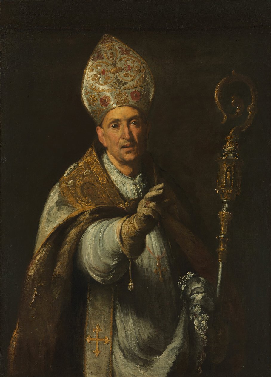 Aziz Gerardo Sagredo, Csanád Piskoposu, 1633. by Bernardo Strozzi