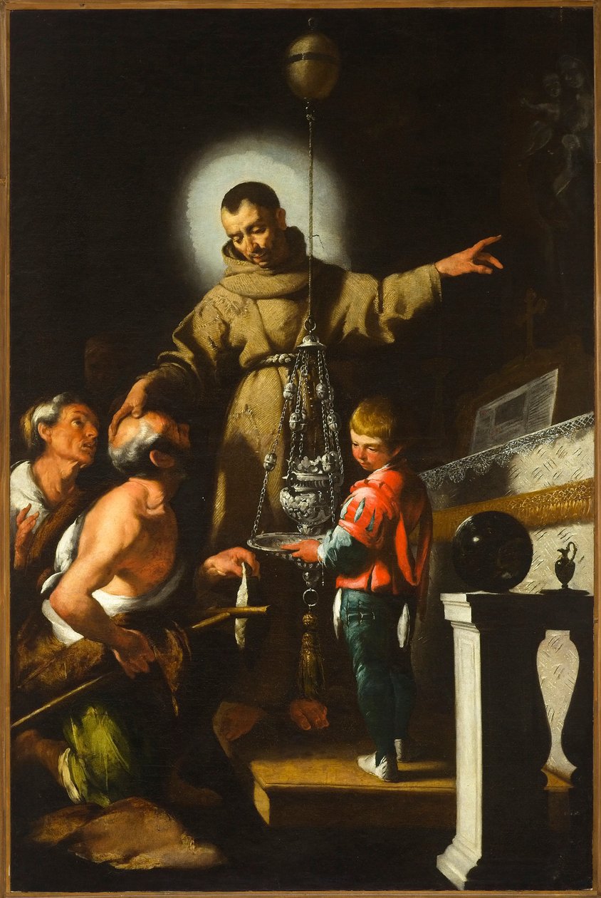 Aziz Didacus Mucizesi. by Bernardo Strozzi
