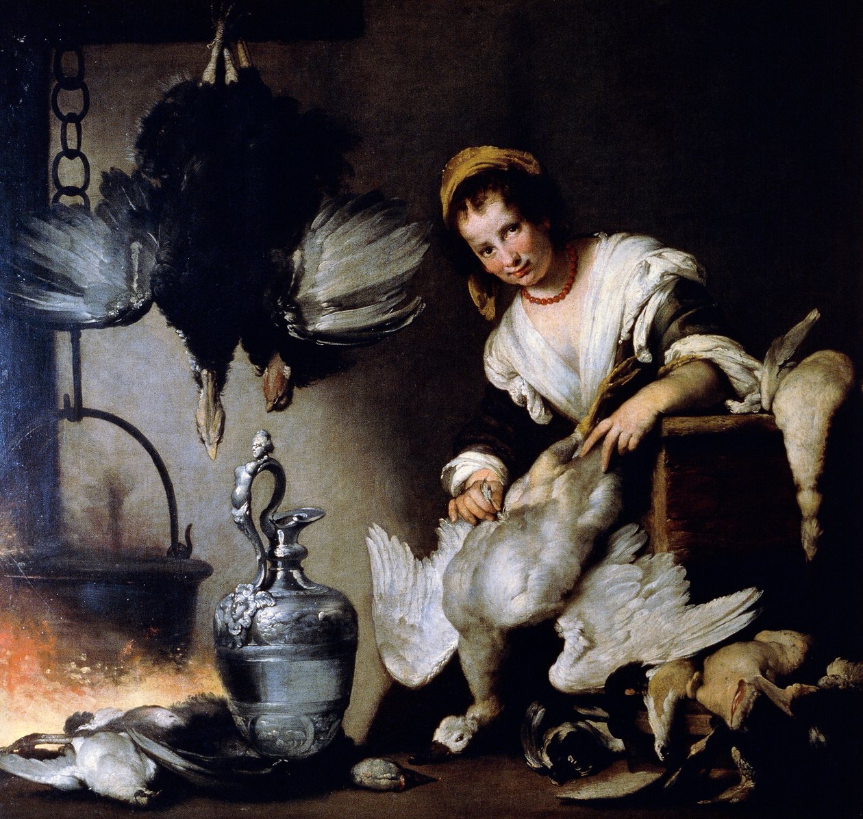 Aşçı, yaklaşık 1625, Bernardo Strozzi (1581-1644), tuval üzerine yağlı boya. by Bernardo Strozzi