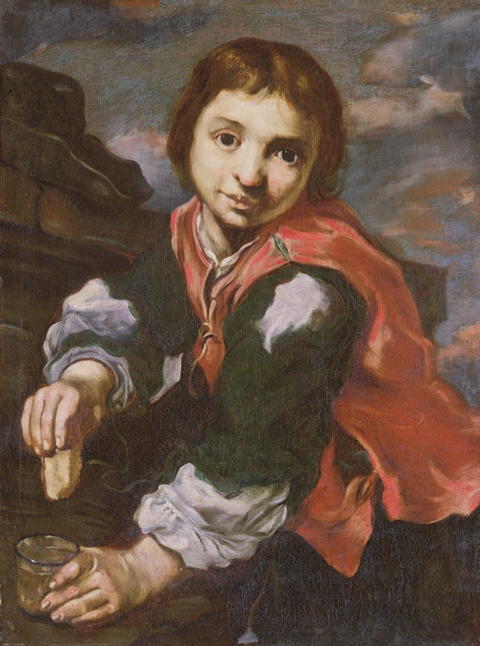 Young Roman Peasant  by Bernardt Keil or Keyl