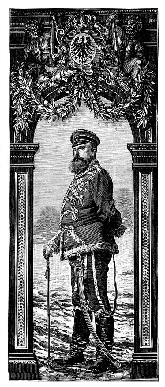 Prusya Prensi Friedrich Karl, 1900. by Berner