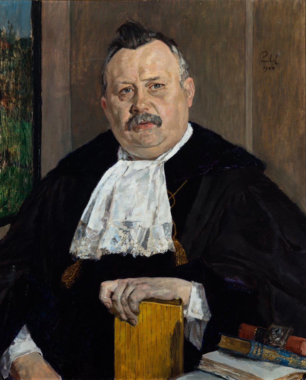 Konrad Lange (1855-1921) by Bernhard Pankok