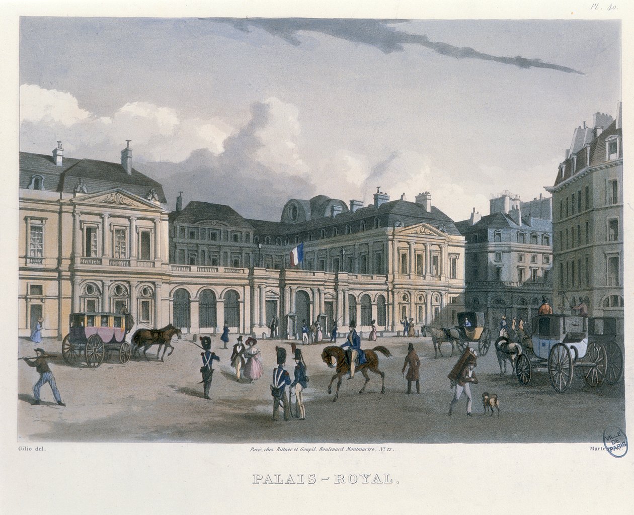 ಪಲೈಸ್-ರಾಯಲ್, ಪ್ಯಾರಿಸ್, 1832 ಟರ್ಕ್ by Bernhard Schmidt