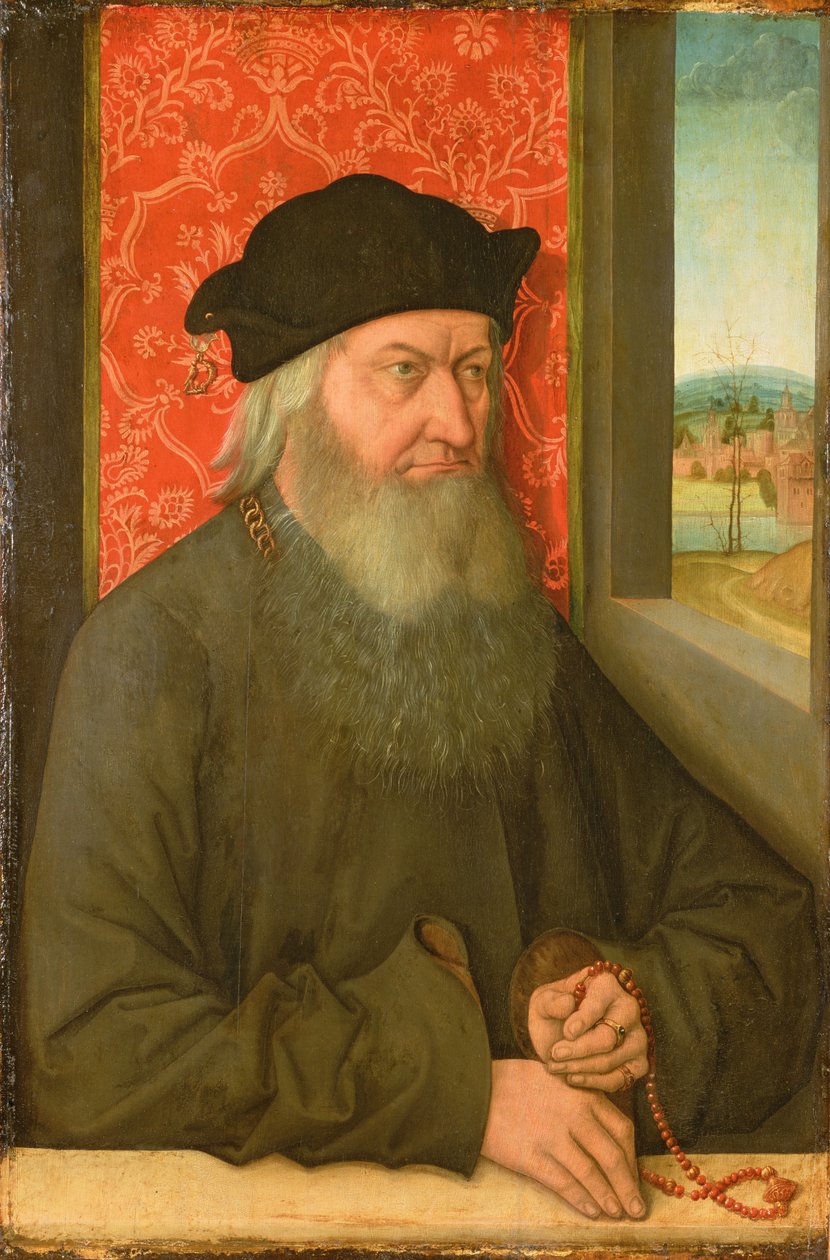 Bir Asilzade Portresi by Bernhard Strigel