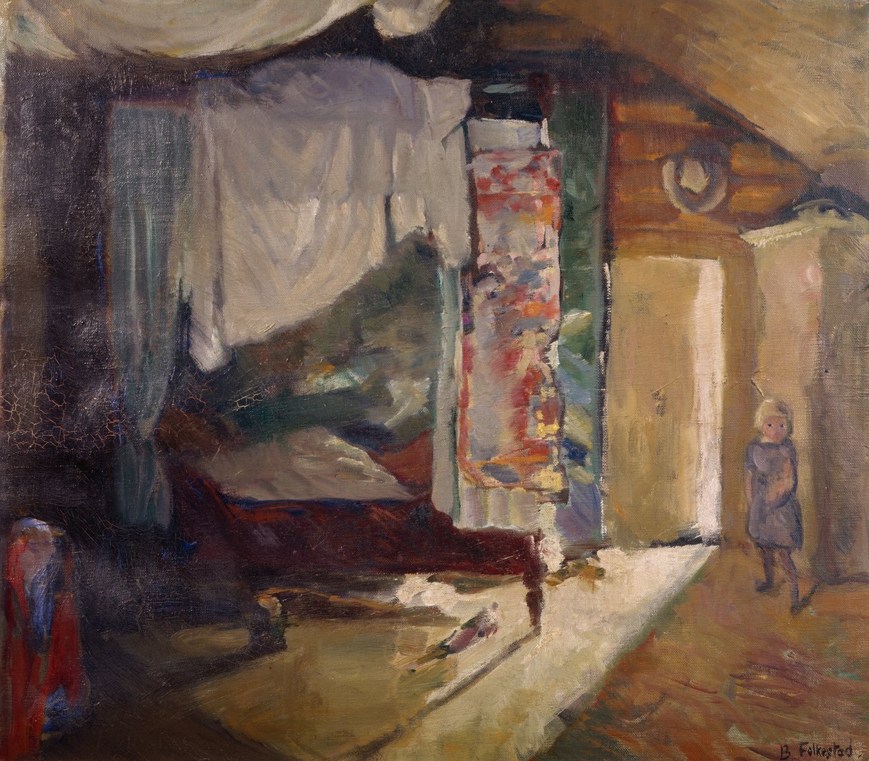 Sayvanlı yatak by Bernhard Dorotheus Folkestad