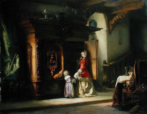 İçişleri, 1853 by Bernhard Mohrhagen