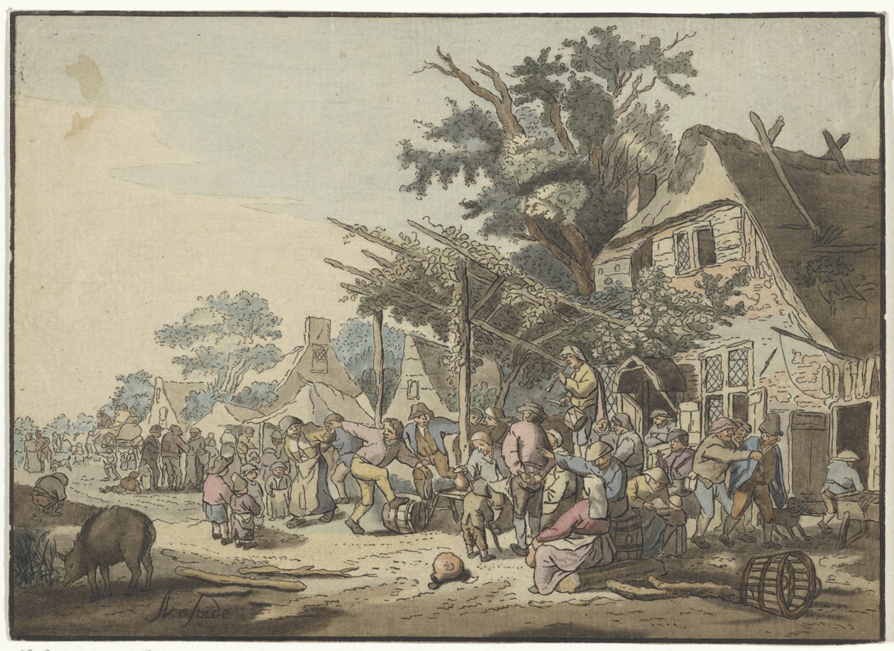 Börenfeest by Bernhard Schreuder