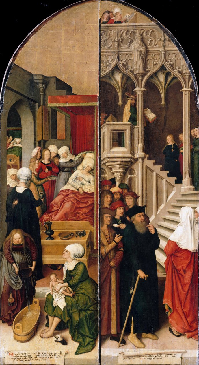 Schussenried Sunak Kanatları, 16. yüzyıl by Bernhard Strigel