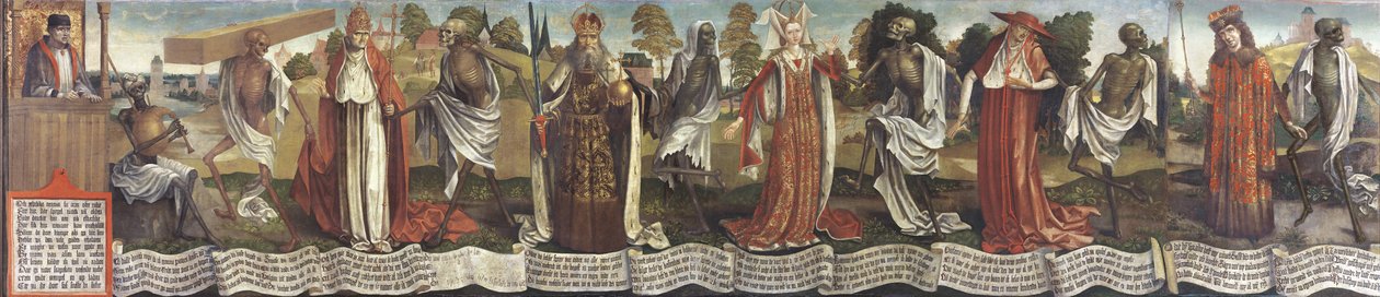 Danse Macabre (bkz. 197685, 197687) by Bernt Notke