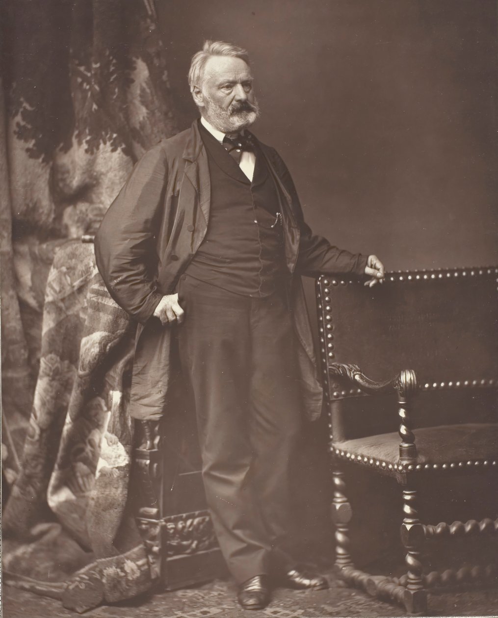 Victor Hugo Fransız romancı, oyun yazarı ve şair, 1802-1885, 187576. by Bertall et Cie