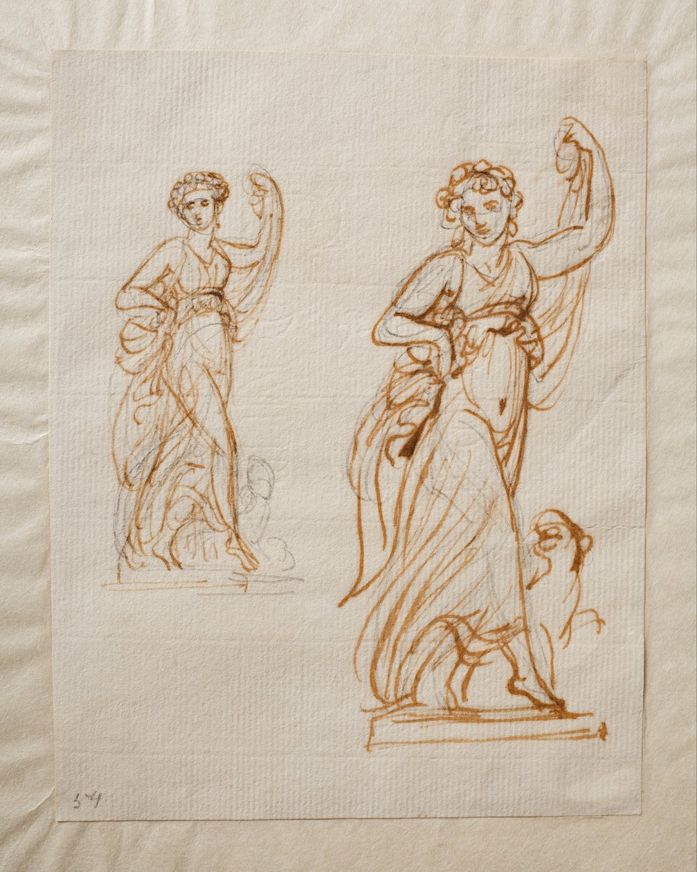 Panter ile Dans Eden Kız (Ariadne) by Bertel Thorvaldsen