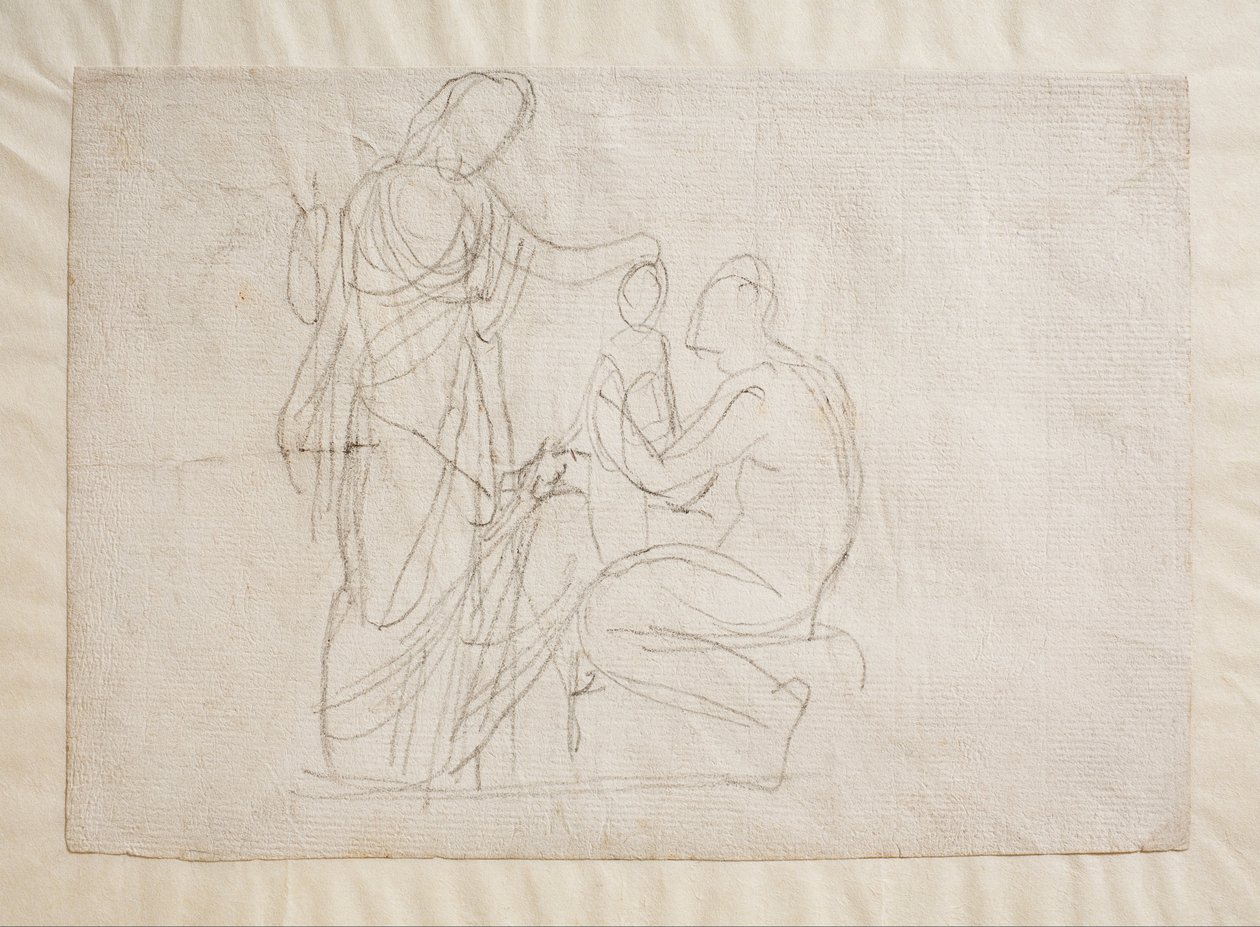 Prometheus ve Minerva, by Bertel Thorvaldsen