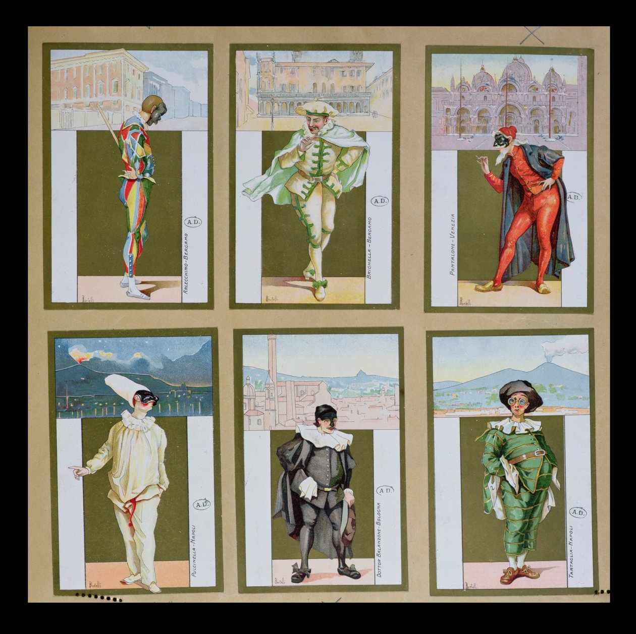 Commedia dellArte, c.1900