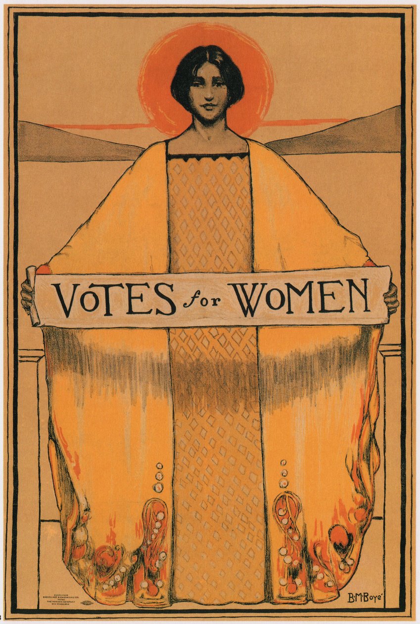 Kadınlar için oylar, 1911-1913 by Bertha Margaret Boye