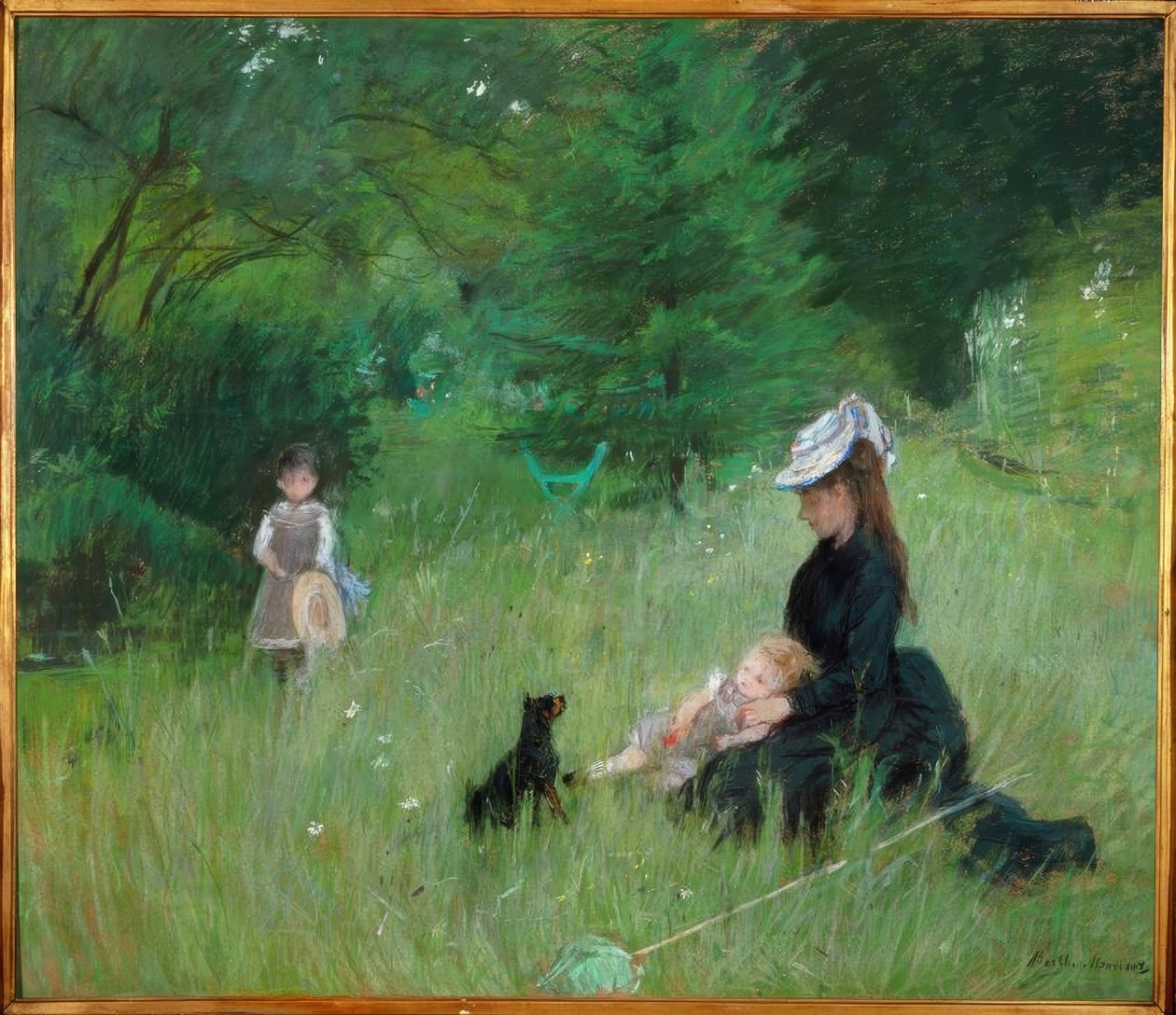 Parkta by Berthe Morisot