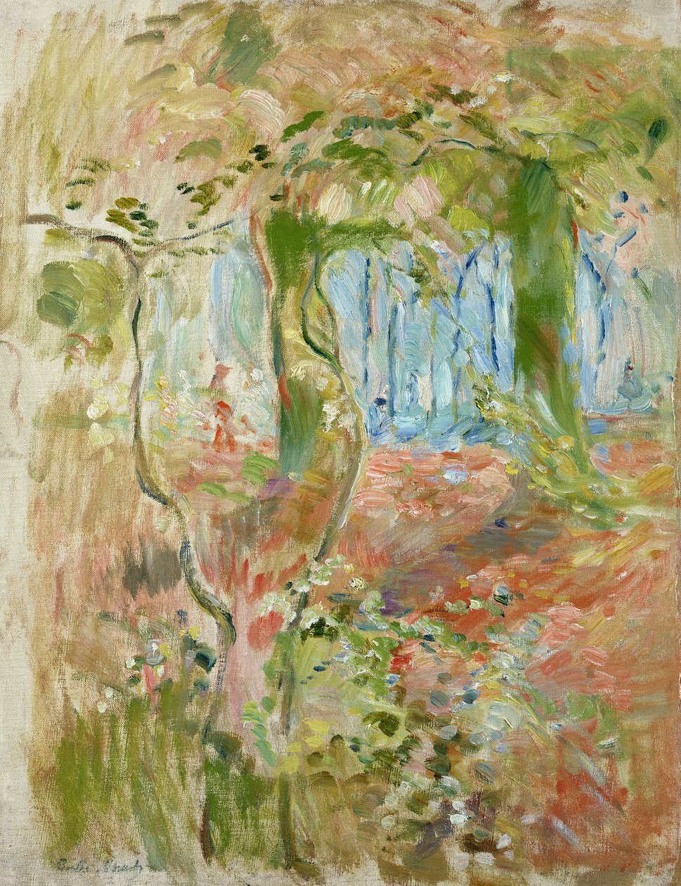 Sonbaharda Çalılar, 1894 by Berthe Morisot