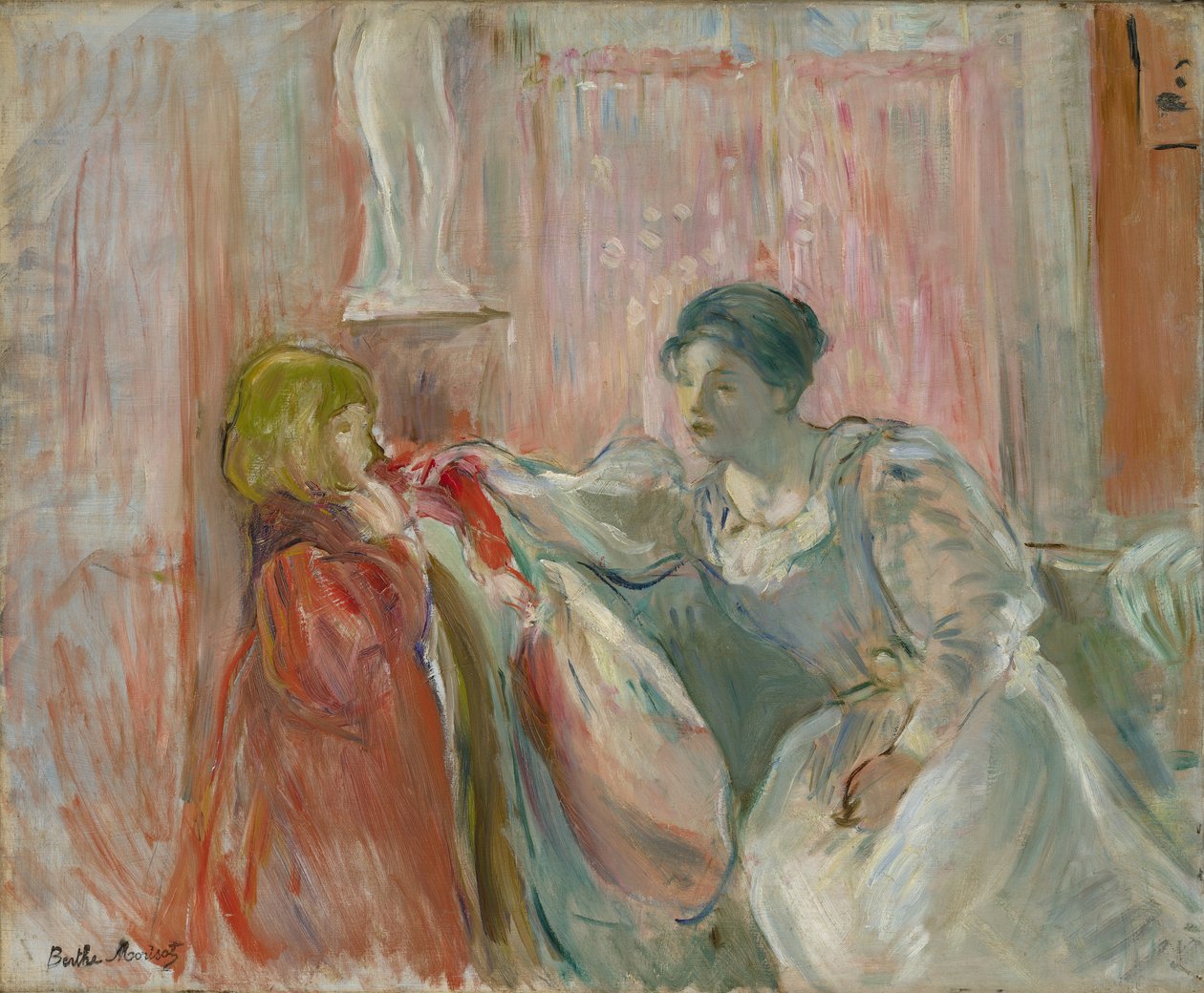 Genç Kadın ve Çocuk, 1894 by Berthe Morisot